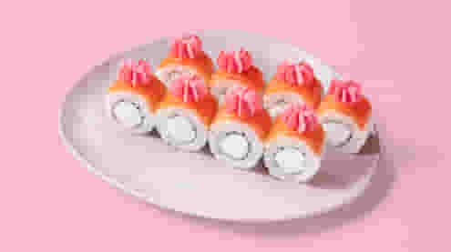 Блюдо Ролл Филадельфия пинк меню Галерея Суши Ролл Филадельфия пинк - Роллы - Галерея Суши, Сургут