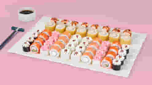 Блюдо Сет Слезы бывших меню Галерея Суши Сет Слезы бывших - Сеты - Галерея Суши, Чусовой