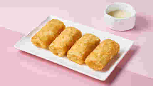 Блюдо Тайские блинчики с бананом меню Галерея Суши Тайские блинчики с бананом - Десерты - Галерея Суши, Нижневартовск