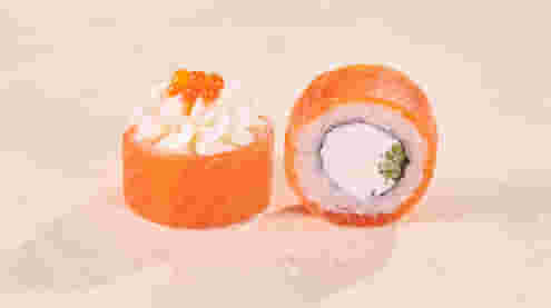 Блюдо Ролл Филадельфия Де Люкс меню Галерея Суши Ролл Филадельфия Де Люкс - Роллы - Галерея Суши, Нижневартовск