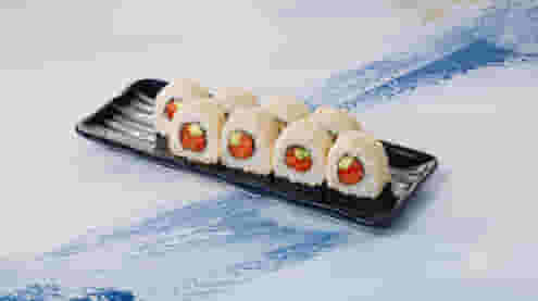 Блюдо Филадельфия кунжут сяке меню Галерея Суши Филадельфия кунжут сяке - Роллы - Галерея Суши, Бугульма