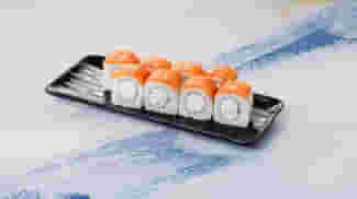 Блюдо Филадельфия лайт сяке меню Галерея Суши Филадельфия лайт сяке Главная в Бугульме