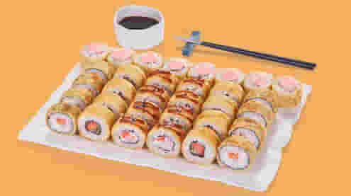 Блюдо Сет Горячая штучка меню Галерея Суши Сет Горячая штучка - Сеты - Галерея Суши, Нижневартовск