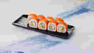 Блюдо Калифорния эби меню Галерея Суши Калифорния эби Роллы в Бугульме