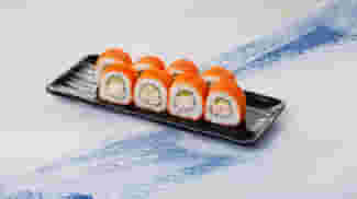 Блюдо Калифорния с крабом меню Галерея Суши Калифорния с крабом Роллы в Бугульме