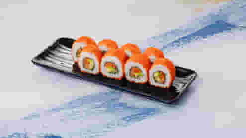 Блюдо Калифорния сяке меню Галерея Суши Калифорния сяке - Роллы - Галерея Суши, Бугульма