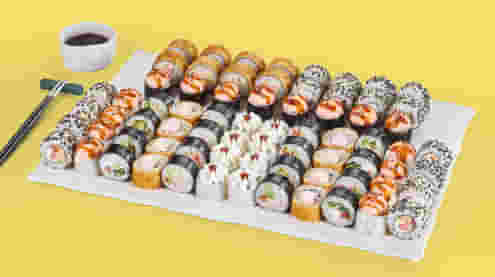 Блюдо Сет Не играй в кальмара меню Галерея Суши Сет Не играй в кальмара - Сеты - Галерея Суши, Подольск