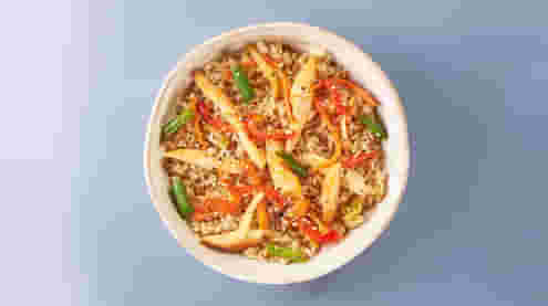 Блюдо Рис с курицей и овощами меню Галерея Суши Рис с курицей и овощами - WOK - Галерея Суши, Краснодар