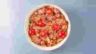 Блюдо Рис с мясом барбекю и беконом меню Галерея Суши Рис с мясом барбекю и беконом WOK в Тюмени