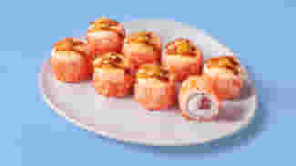 Блюдо Ролл Том Ям с крабом меню Галерея Суши Ролл Том Ям с крабом Главная в Ангарске