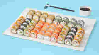 Блюдо Сет Летний вайб меню Галерея Суши Сет Летний вайб Новинки в Подольске