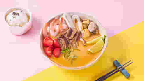 Блюдо Суп Том Ям классика меню Галерея Суши Суп Том Ям классика - Супы и закуски - Галерея Суши, Нижневартовск