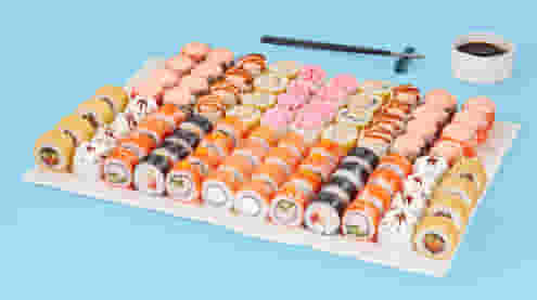 Блюдо Труд. Май. Сет. Дай меню Галерея Суши Труд. Май. Сет. Дай - Сеты - Галерея Суши, Находка