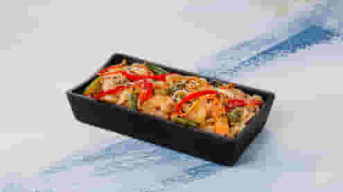 Блюдо Удон с соусом по-испански меню Галерея Суши Удон с соусом по-испански - WOK - Галерея Суши, Бугульма